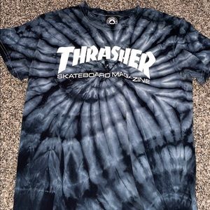 thrasher tie dye shirt